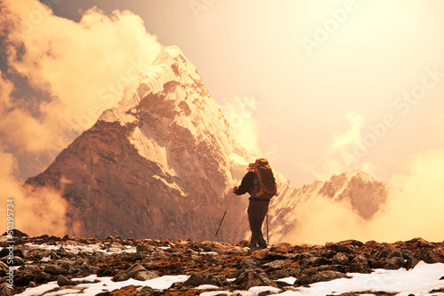 Fototapeta Wycieczka w Himalaje