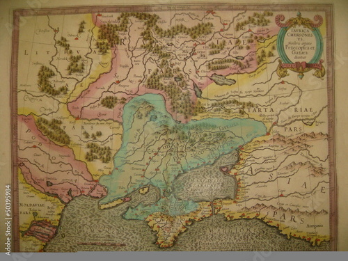 Old Crimea map