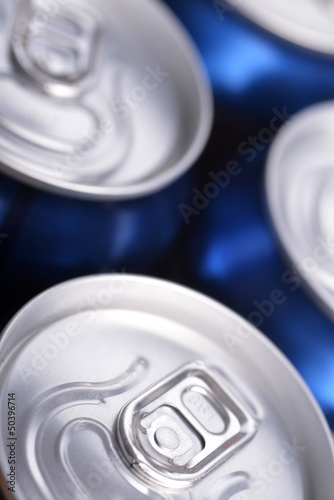 aluminium can with drink