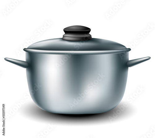 Cooking metal pan