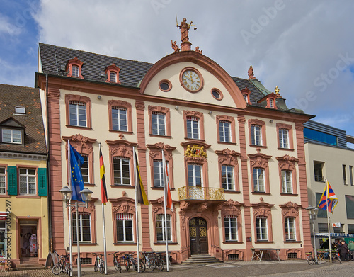 Old city hall (1741) in Offenburg, Germany © joymsk