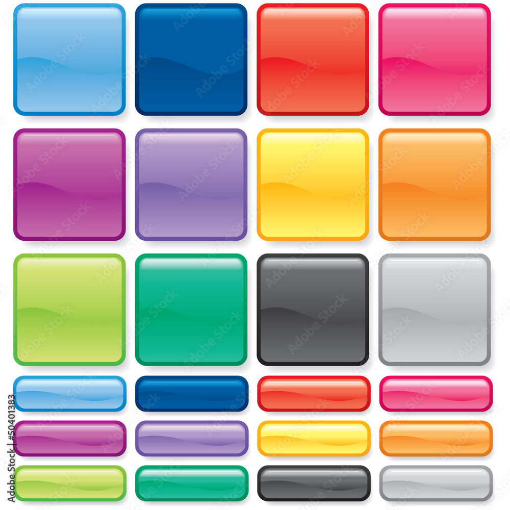 Set of color button Set of color button