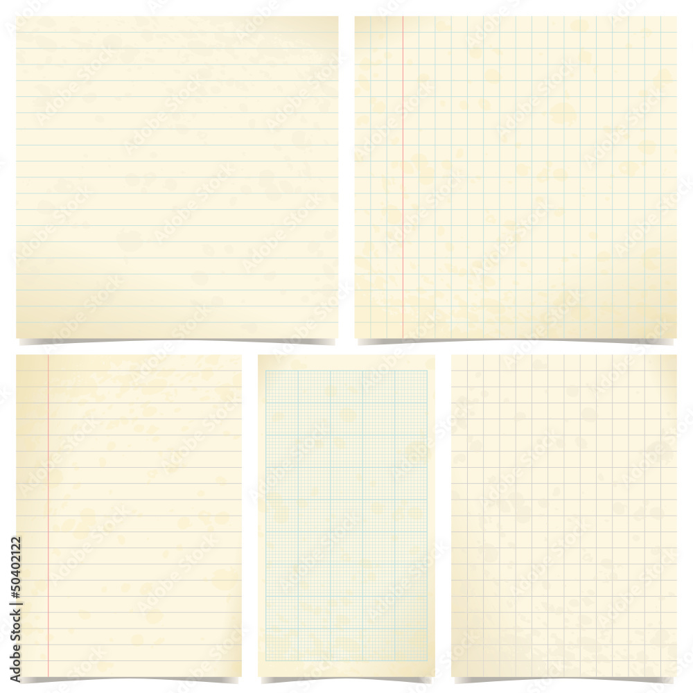 set of old paper