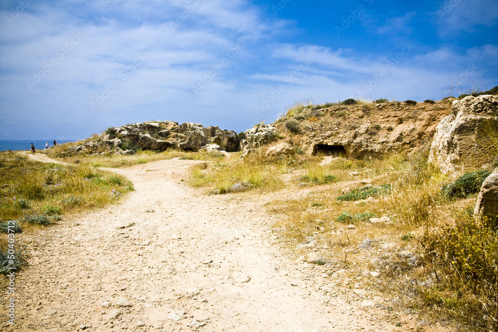 the Tombs of the Kings (Paphos) Cypres