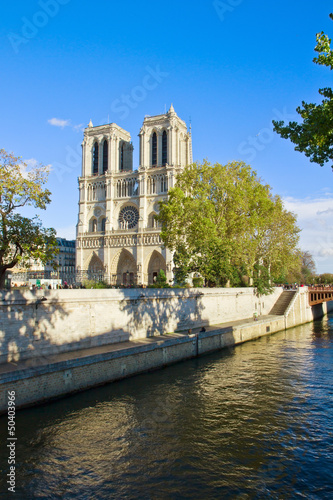 Notre Dame cathedral church, Paris, France