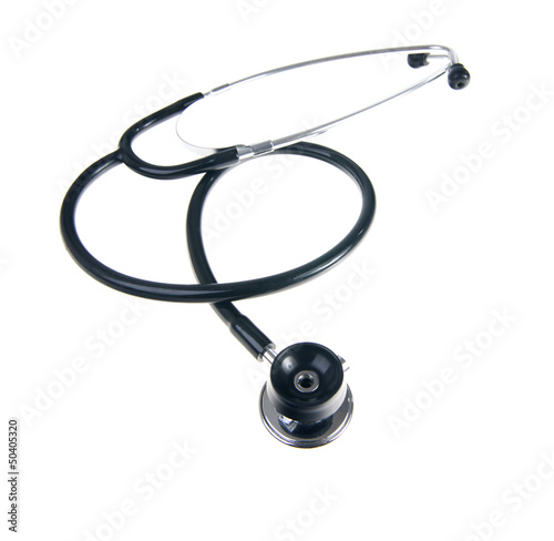 medical stethoscope isolated on  white background