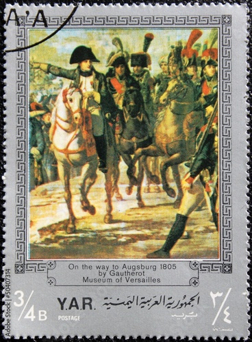 Poste Yemen - Napoléon sur le chemin d'Augsbourg