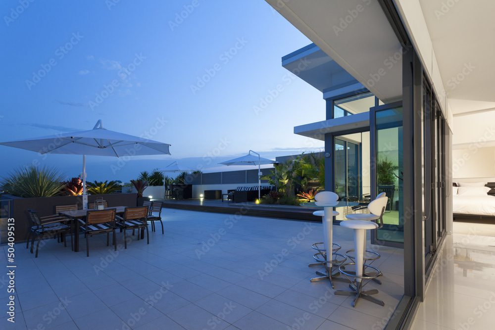 Fototapeta premium Modern balcony