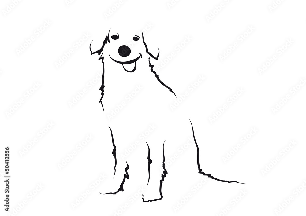 Obraz premium hund