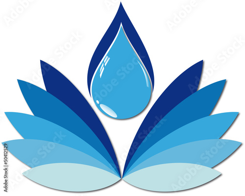 Drop flower