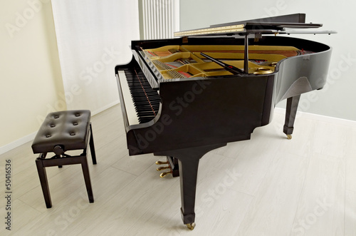 Tableau sur toile pianoforte mezza coda