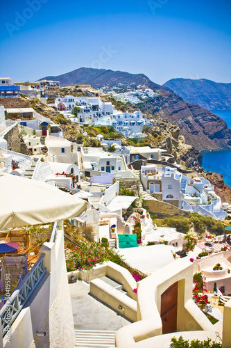 Amazing view on Santorini