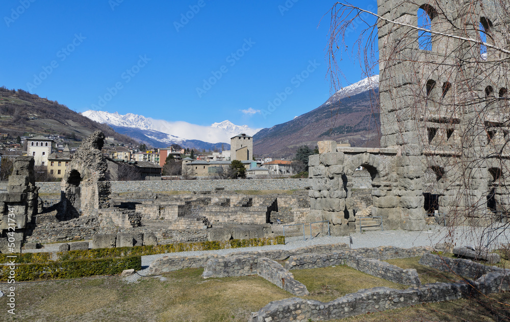 Teatro romano di Aosta - 25 a.c.