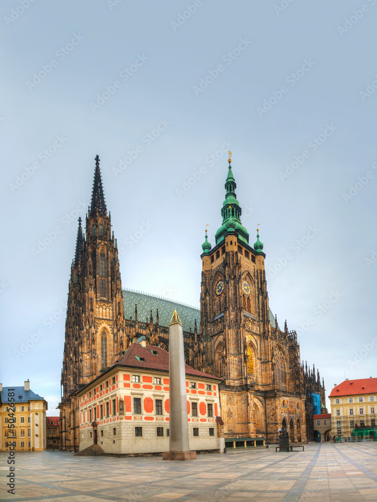 St. Vitus Cathedral in Prague in Prague