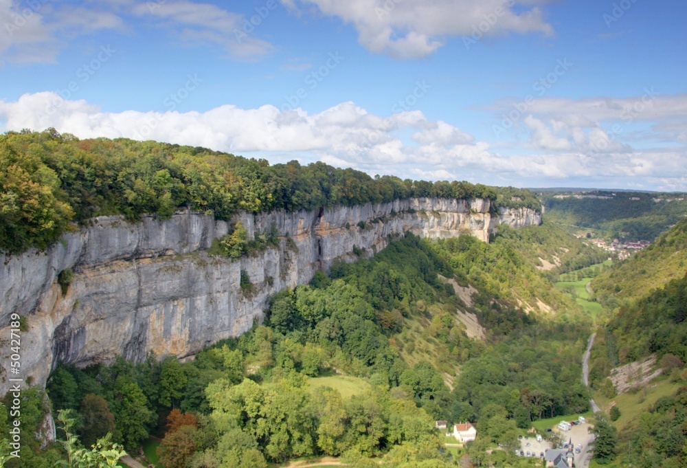 vue sur baume les messieurs