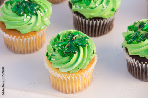 St. Patrick cupcakes