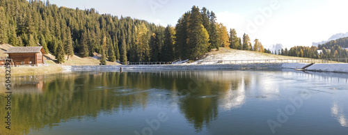 Lake in Val Gardena