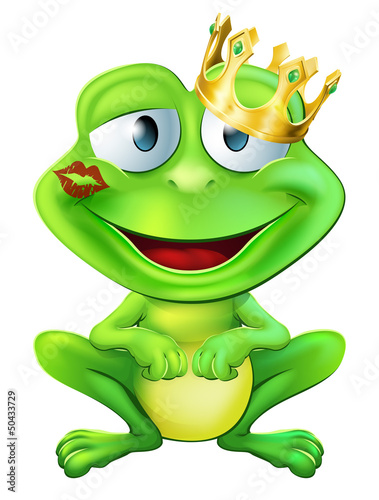Kissed frog prince