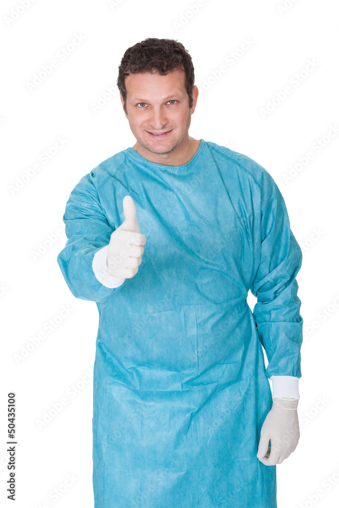 Portrait of confident surgeon Portrait of confident surgeon
