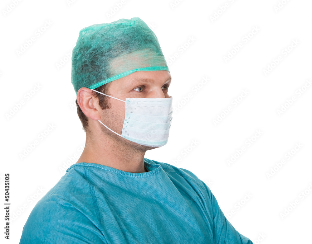 Portrait of confident surgeon Portrait of confident surgeon