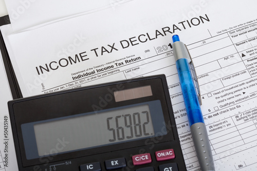Income tax declaration