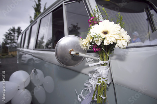 Wedding van photo