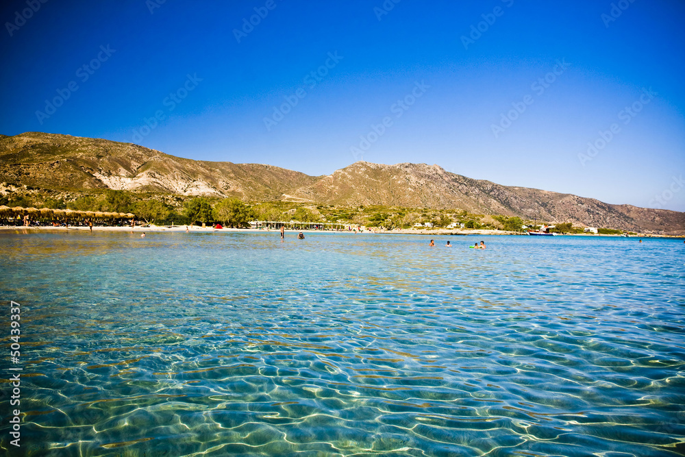 Elafonisi beach, Crete, Greece