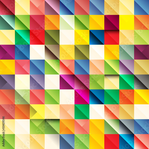 Vector mosaic background