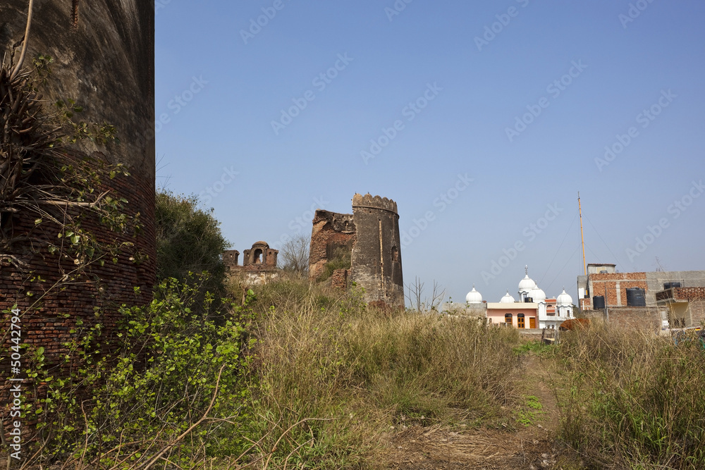 ruins in rural Punjab