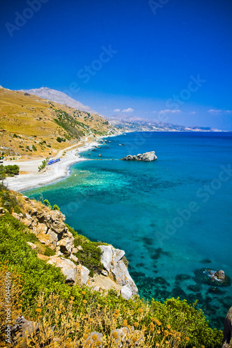 seascape on Crete, Greece
