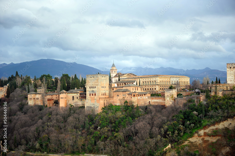 Alhambra de Granada, Sierra Nevada