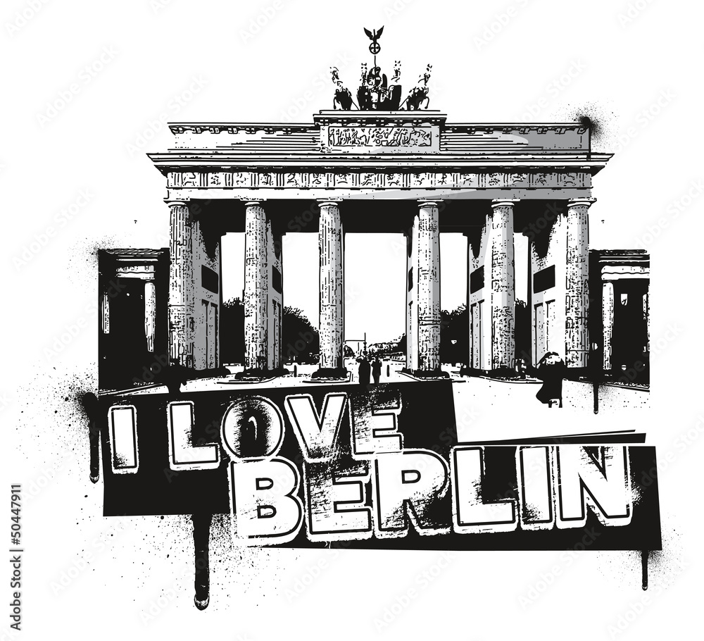 Obraz premium Brandenburger Tor Berlin