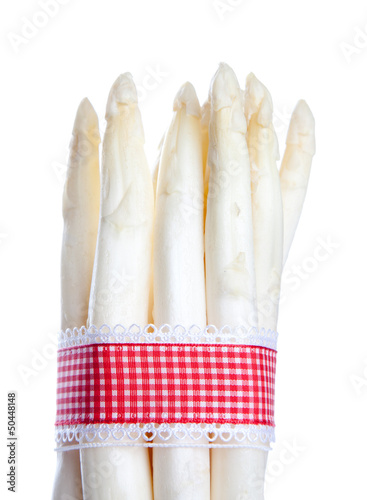 Spargel Bund mit Band Freisteller IV