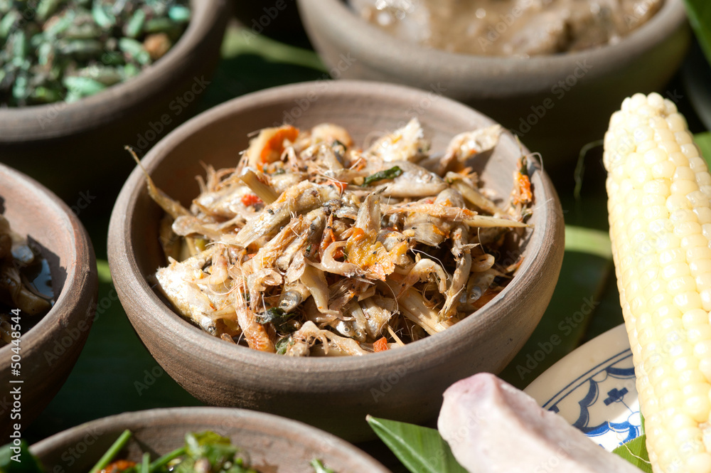The food of Phu Thai Minority in Northeast of Thailand . The food of Phu Thai Minority in Northeast of Thailand .