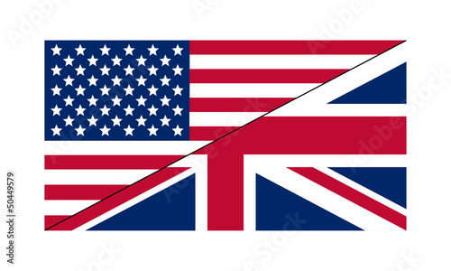Drapeau Américano-Britannique photo