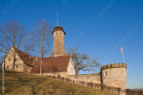Obraz na płótnie Altenburg in Bamberg w salonie