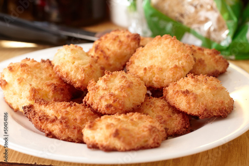 homemade coconut cookies