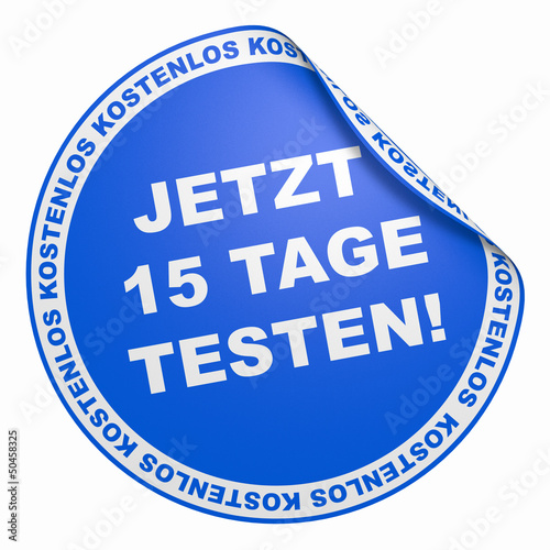 3D Aufkleber Hellblau - Jetzt 15 Tage testen