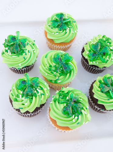 St. Patrick cupcakes
