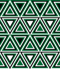 Crédence de cuisine Zigzag Triangles tendance motif graphique mode  © Slanapotam