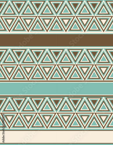 Fashion pattern with squares and stars
