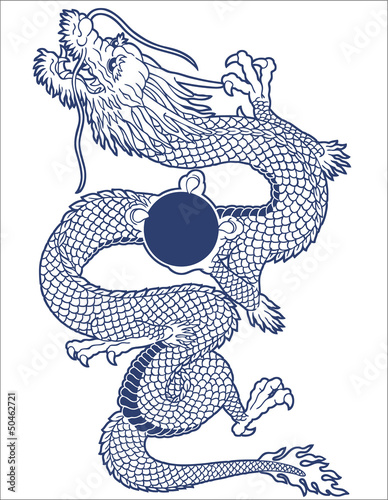 日本的な龍