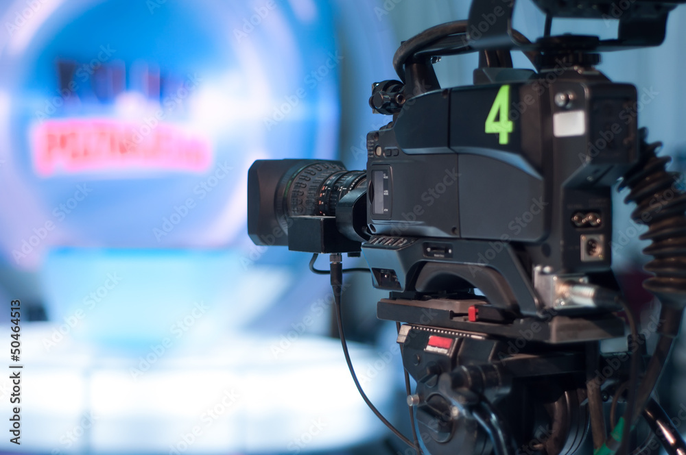 Television studio camera Television studio camera