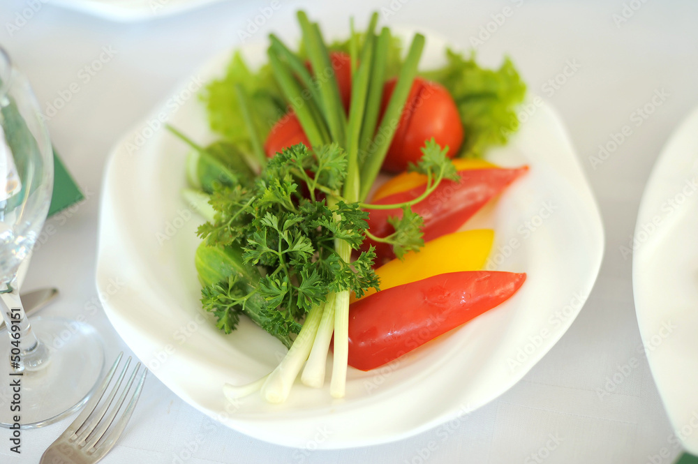 Parsley and Vegetables