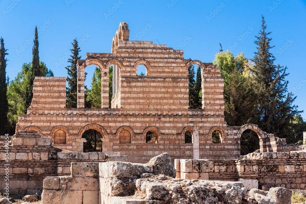 Ruins of Anjar Ummayad - Haoush Mousa