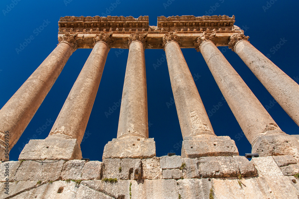 Naklejka premium Jupitertempel - Baalbek