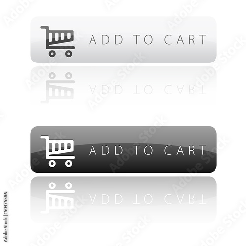 shopping cart web icon set