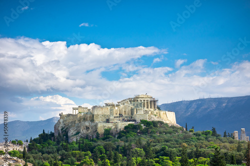 Beautiful view of ancient Acropolis, Athens, Greece © MF