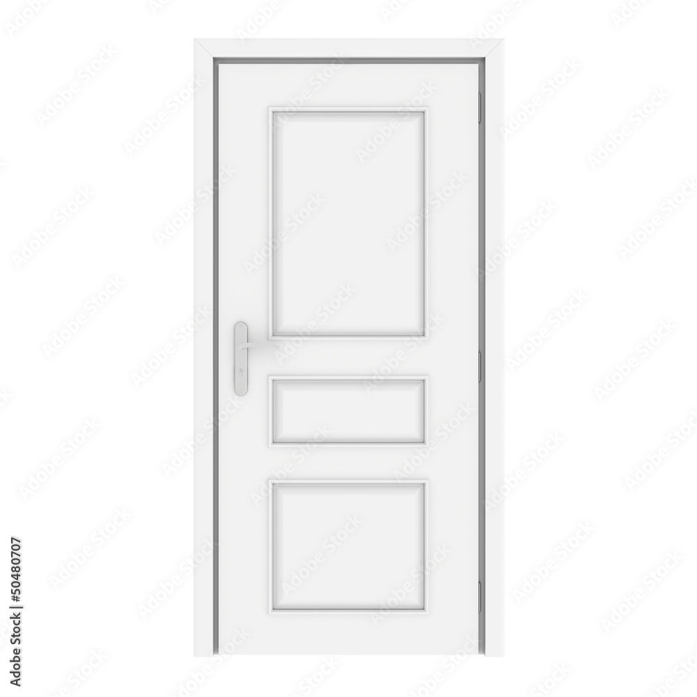 white door white door