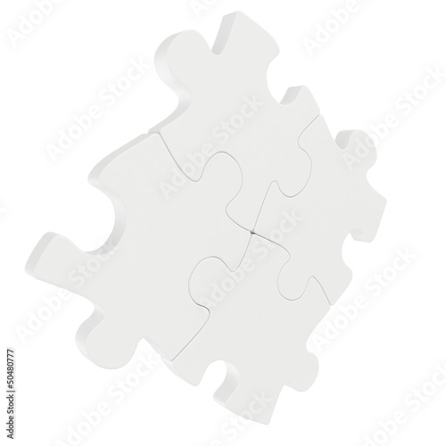 blank white puzzle